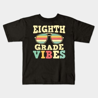 Back to School 8th Grade Vibes Kids T-Shirt